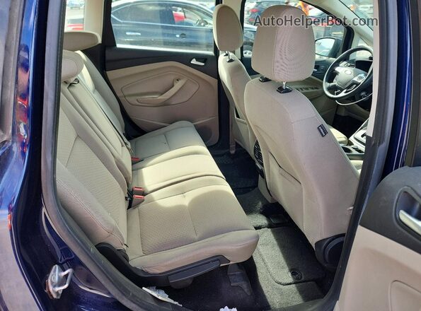 1FADP5EU5HL119135 2017 FORD C-MAX Blue Widok tylnych siedzeń