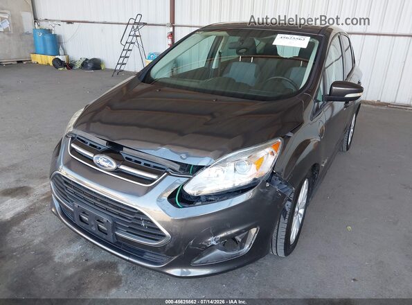 1FADP5EU6HL112355 2017 FORD C-MAX ENERGI Gray Вид спереду