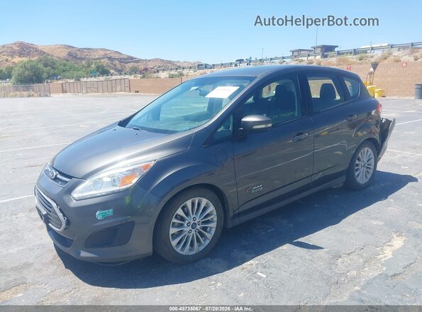 1FADP5EU6HL114154 2017 FORD C-MAX ENERGI Gray Front left