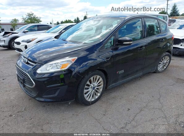 1FADP5EU7HL106838 2017 FORD C-MAX ENERGI Black Front left