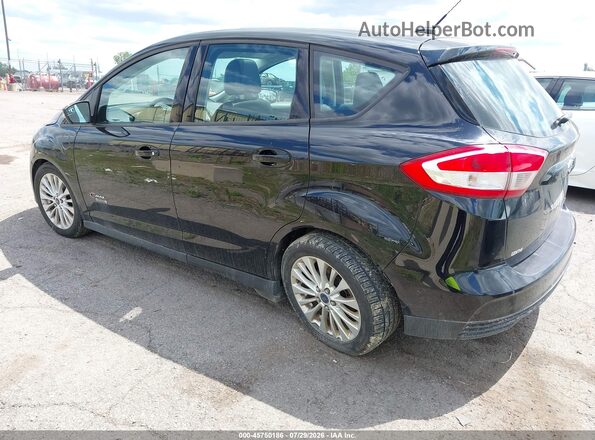 1FADP5EU7HL106838 2017 FORD C-MAX ENERGI Black Rear left