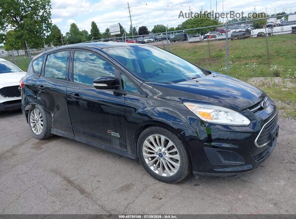 1FADP5EU7HL106838 2017 FORD C-MAX ENERGI Black Rear interior view