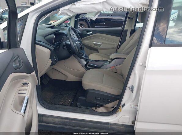 1FADP5EU9HL114973 2017 FORD C-MAX ENERGI Белый Вид салона спереди