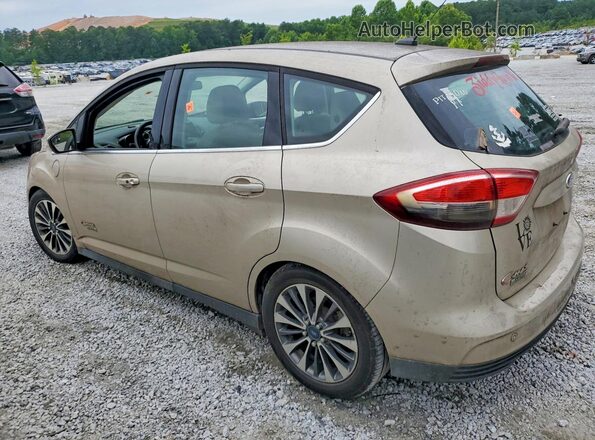 1FADP5FU1HL101956 2017 FORD C-MAX Желто-коричневый Задняя левая четверть
