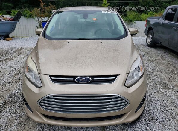 1FADP5FU1HL101956 2017 FORD C-MAX Желто-коричневый Вид спереди