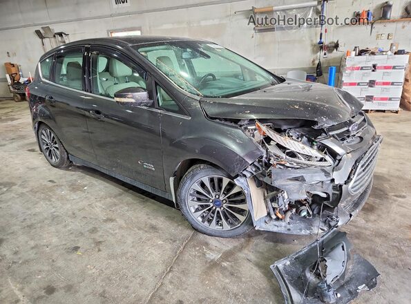 1FADP5FU1HL104694 2017 FORD C-MAX Gray Передня права чверть
