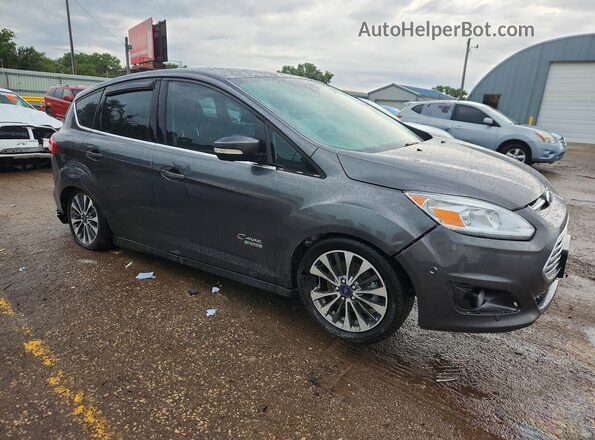 1FADP5FU2HL105434 2017 FORD C-MAX Gray Delantero derecho