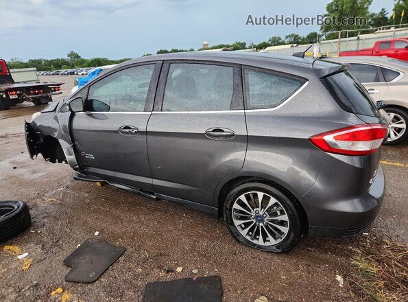 1FADP5FU2HL105434 2017 FORD C-MAX Gray Trasero izquierdo