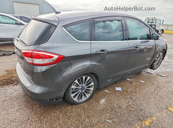 1FADP5FU2HL105434 2017 FORD C-MAX Gray Trasero derecho