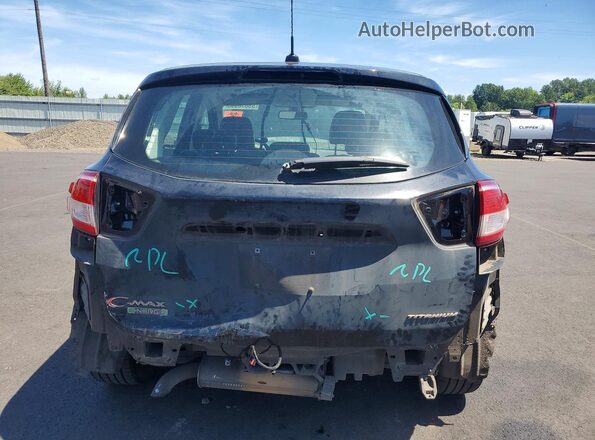 1FADP5FUXHL106136 2017 FORD C-MAX Black Հետևի տեսք