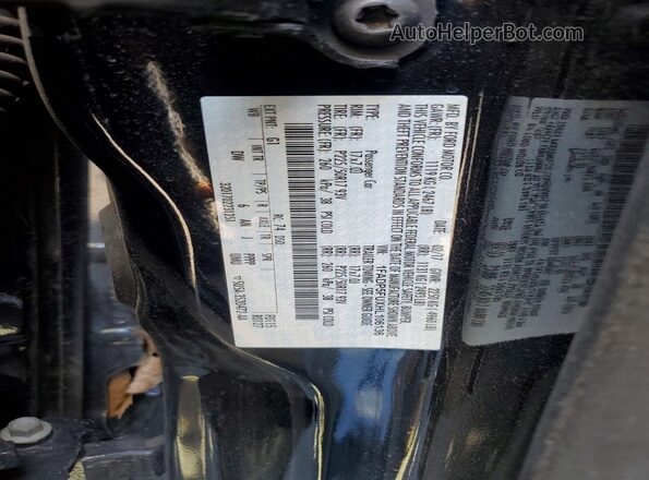 1FADP5FUXHL106136 2017 FORD C-MAX Black VIN կոդի պիտակի տեսք