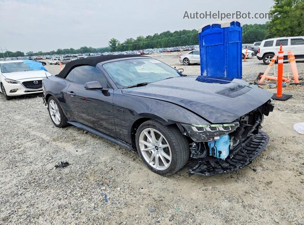1FAGP8FF4R5135279 2024 FORD MUSTANG Угольный Передняя правая четверть