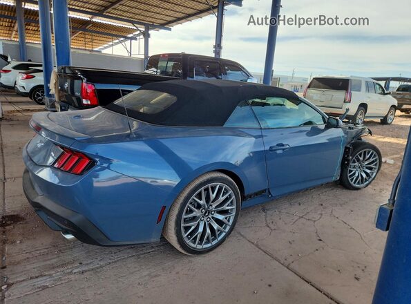 1FAGP8FF7S5132513 2025 FORD MUSTANG Blue Trasero derecho