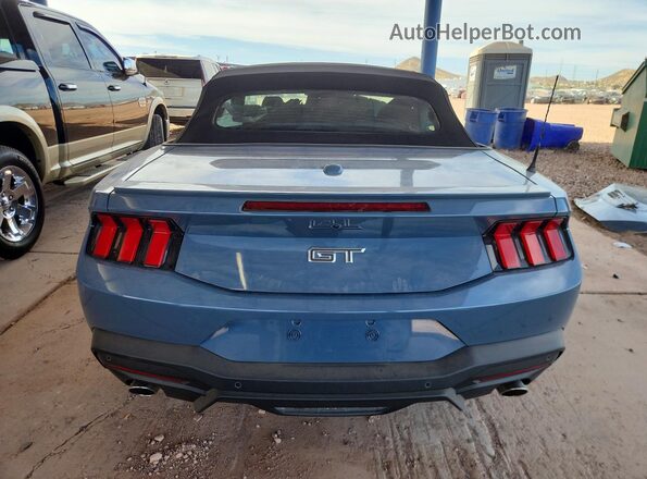 1FAGP8FF7S5132513 2025 FORD MUSTANG Blue Vista trasera