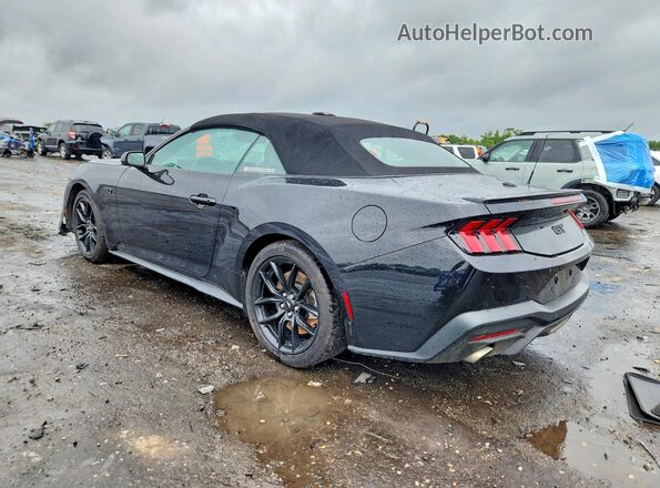 1FAGP8FF8R5100244 2024 FORD MUSTANG Черный Задняя левая четверть