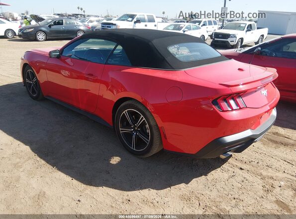1FAGP8UH1S5105652 2025 FORD MUSTANG Red Rear left