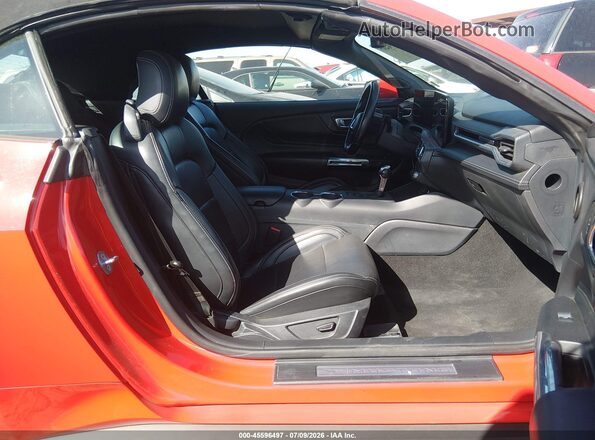1FAGP8UH1S5105652 2025 FORD MUSTANG Red Front interior view