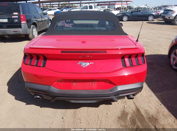 1FAGP8UH1S5105652 2025 FORD MUSTANG Red 