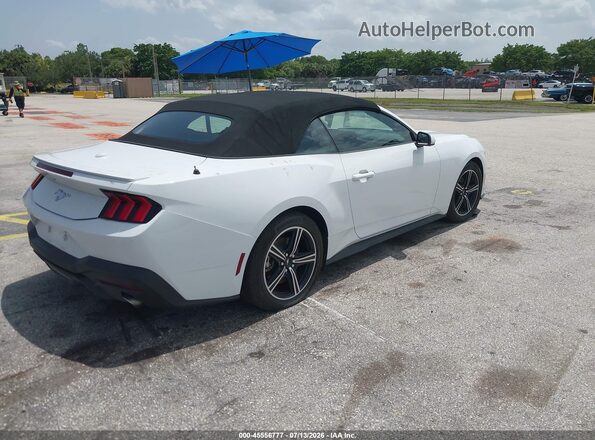 1FAGP8UH2S5120614 2025 FORD MUSTANG White Հետևի աջ