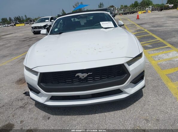 1FAGP8UH2S5120614 2025 FORD MUSTANG White Սարքավորումների վահանակի տեսք