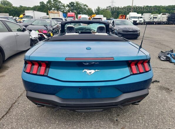 1FAGP8UH2T5122056 2026 FORD MUSTANG Blue Widok z tyłu