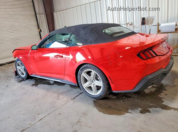 1FAGP8UH4T5115643 2026 FORD MUSTANG Red Задня ліва чверть
