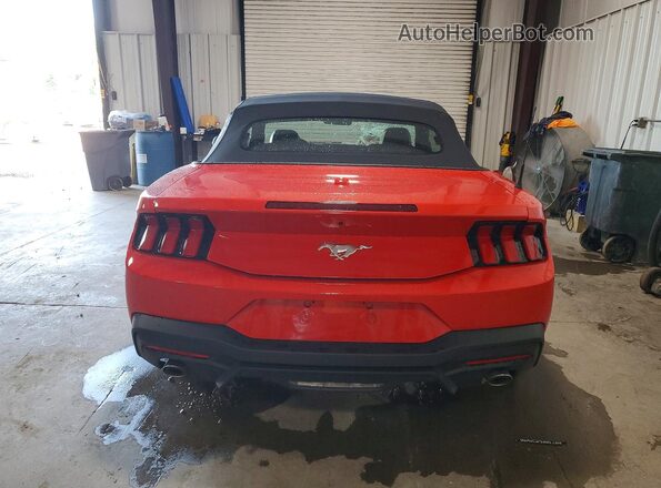 1FAGP8UH4T5115643 2026 FORD MUSTANG Red Вид ззаду