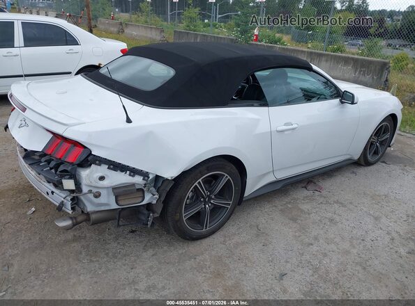 1FAGP8UH5S5106187 2025 FORD MUSTANG White Rear right