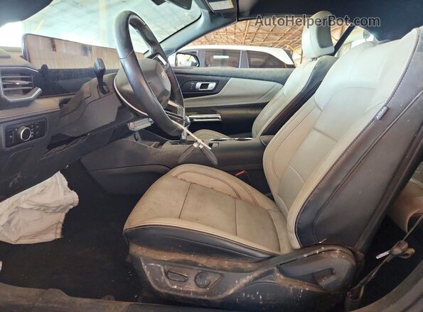 1FAGP8UH6R5120075 2024 FORD MUSTANG Black Սալոնի դիմացի տեսք