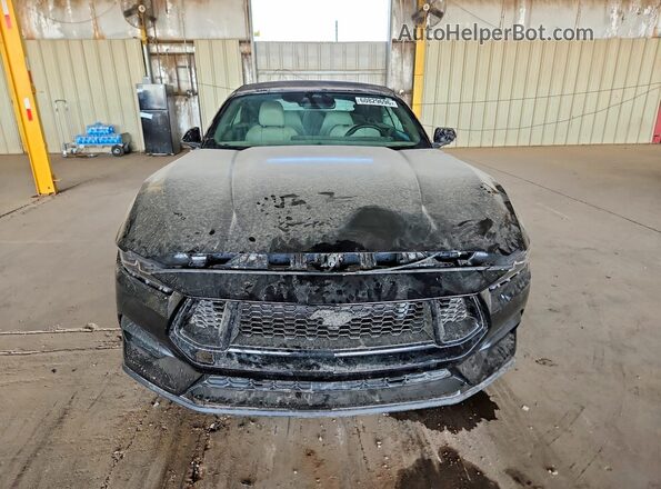 1FAGP8UH6R5120075 2024 FORD MUSTANG Black Դիմացի տեսք