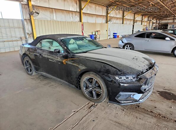 1FAGP8UH6R5120075 2024 FORD MUSTANG Black Առջևի աջ