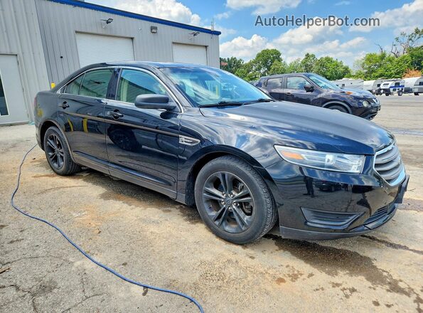 1FAHP2D82JG104059 2018 FORD TAURUS Black Передня права чверть