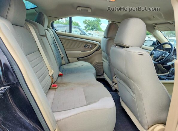 1FAHP2D82JG104059 2018 FORD TAURUS Black Вид задніх сидінь