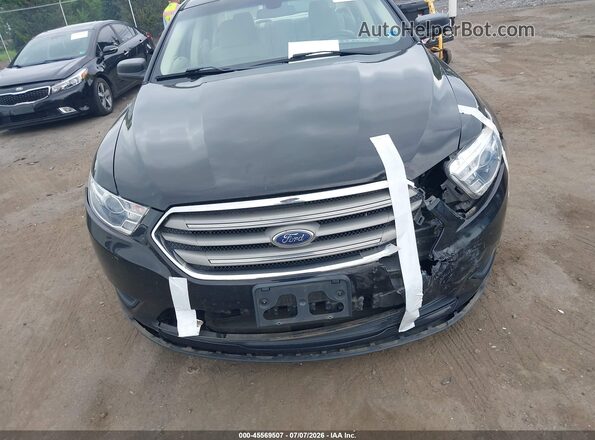 1FAHP2D82KG109019 2019 FORD TAURUS Black Front view