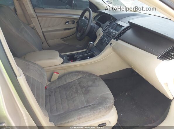 1FAHP2D84HG114618 2017 FORD TAURUS Beige წინა სალონის ხედი