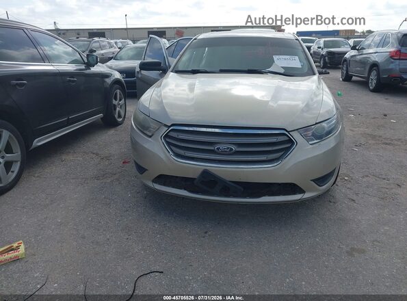 1FAHP2D84HG114618 2017 FORD TAURUS Beige ხელსაწყოთა პანელის ხედი