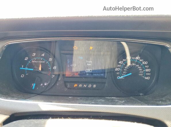1FAHP2D84JG109845 2018 FORD TAURUS Gray Սարքավորումների վահանակի տեսք