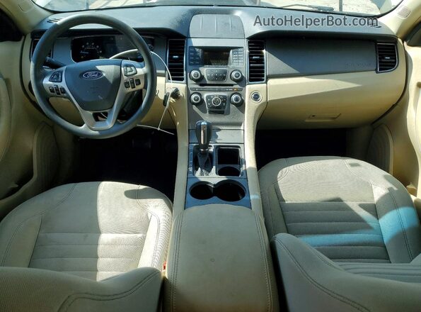 1FAHP2D84JG109845 2018 FORD TAURUS Gray Առջևի վահանակի տեսք