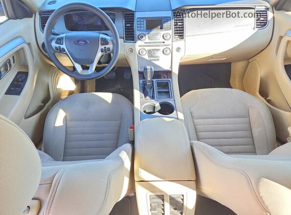 1FAHP2D85HG113574 2017 FORD TAURUS Silver Առջևի վահանակի տեսք
