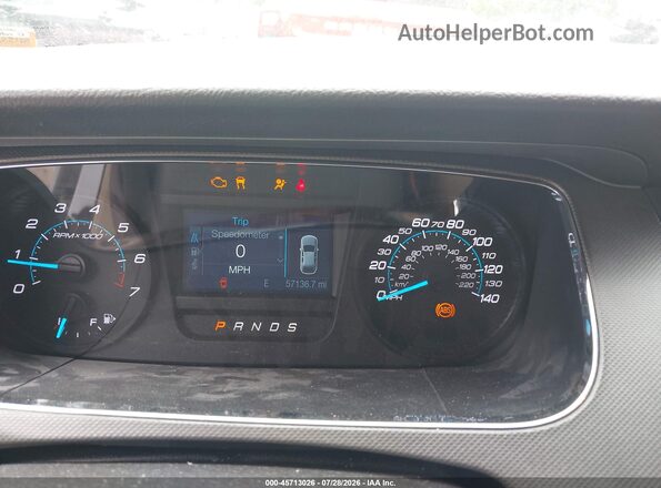 1FAHP2D85JG134060 2018 FORD TAURUS White Widok tylnych siedzeń
