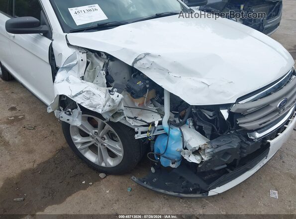 1FAHP2D85JG134060 2018 FORD TAURUS White Widok z przodu
