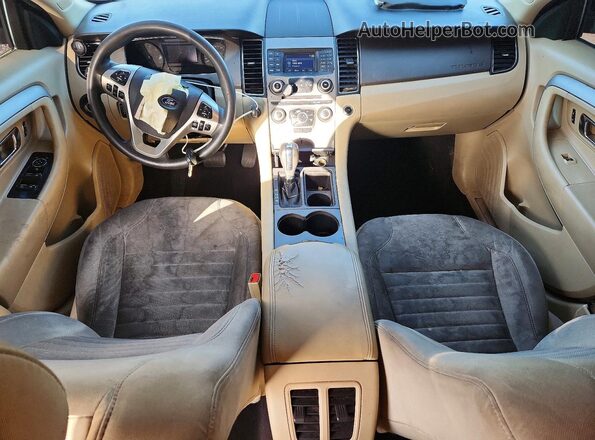 1FAHP2D86KG105457 2019 FORD TAURUS White Առջևի վահանակի տեսք