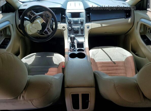 1FAHP2D87GG135865 2016 FORD TAURUS Gray Dashboard view