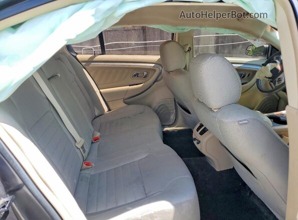 1FAHP2D87GG135865 2016 FORD TAURUS Gray Rear seats view