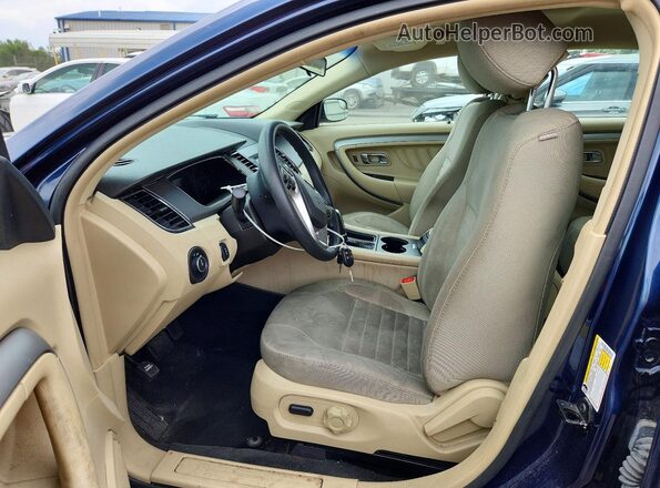 1FAHP2D87HG111907 2017 FORD TAURUS Синий Вид салона спереди