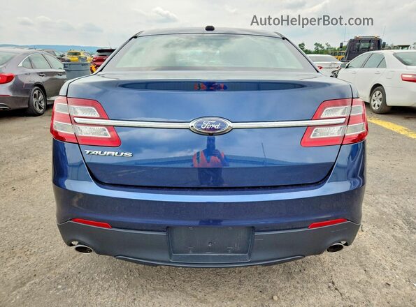 1FAHP2D87HG111907 2017 FORD TAURUS Синий Вид сзади