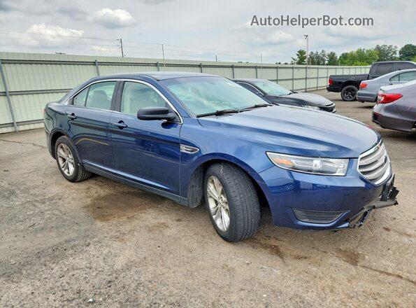 1FAHP2D87HG111907 2017 FORD TAURUS Синий Передняя правая четверть