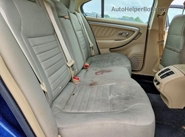 1FAHP2D87HG111907 2017 FORD TAURUS Синий Вид задних сидений
