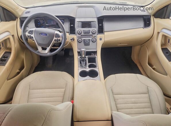 1FAHP2D87JG142113 2018 FORD TAURUS Gold Առջևի վահանակի տեսք