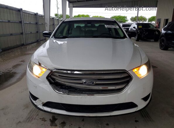 1FAHP2D87KG106939 2019 FORD TAURUS White Vista frontal